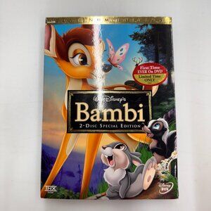 Disney Bambi Special Edition [DVD] Disc Tested, Working